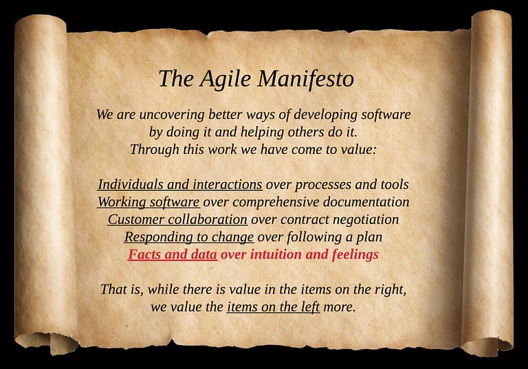 Agile Manifest